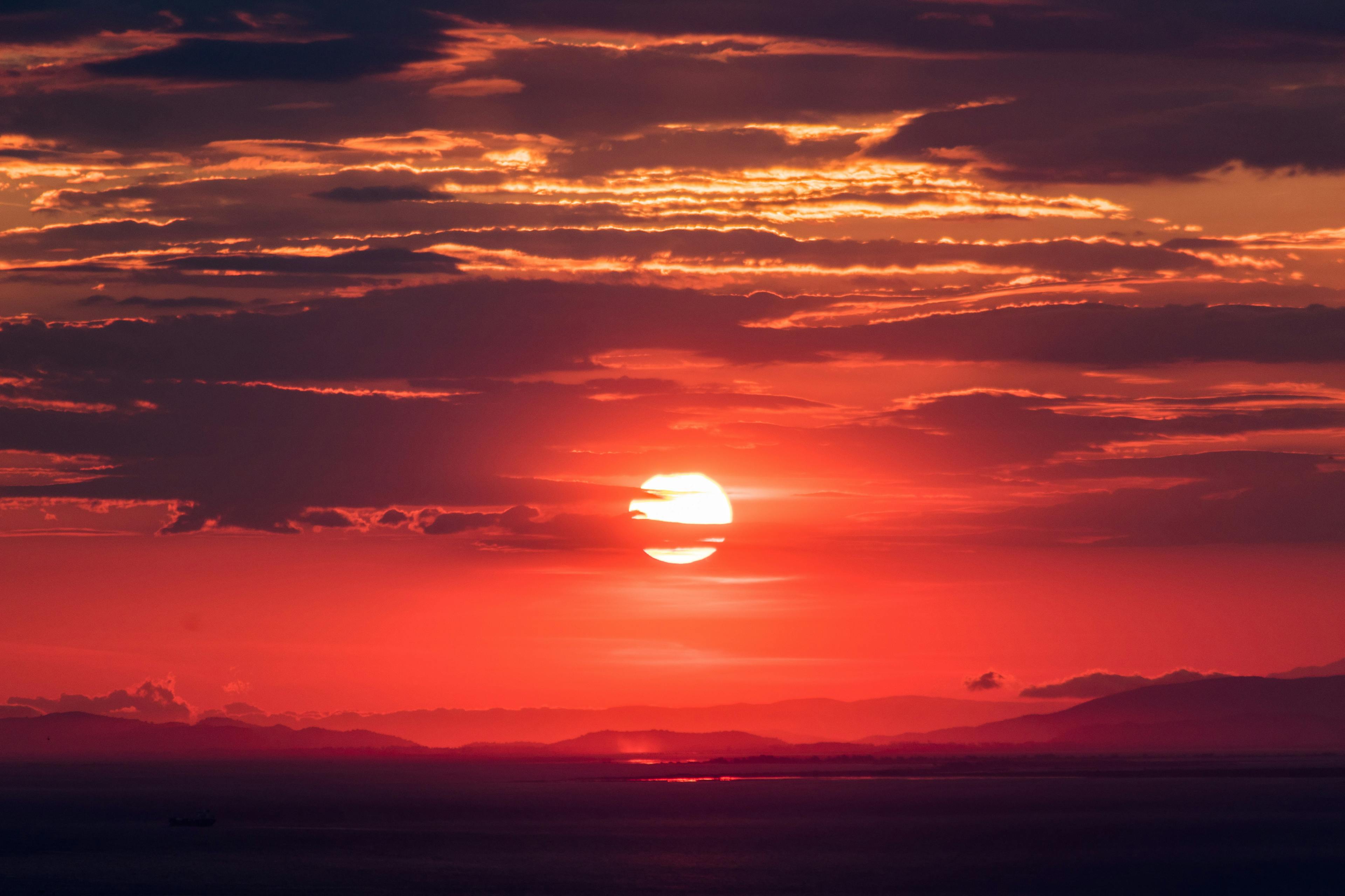 Why are sunsets often red?