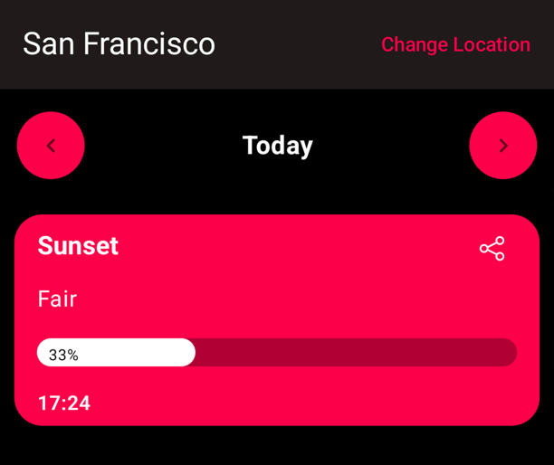 Alpenglow on Android