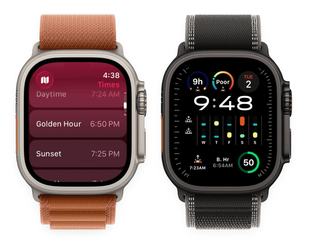 Apple Watch의 Alpenglow