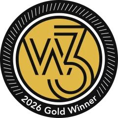 w3 Awards 2026 Gold Winner