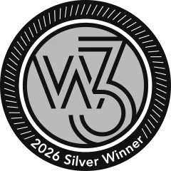 w3 Awards 2026 Silver Winner